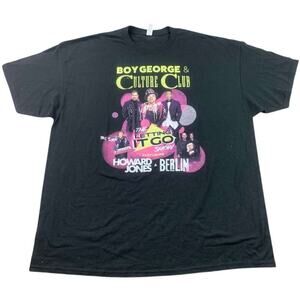 Boy George & Culture Club 2XL The Letting It Go Show T-Shirt Howard Jones BERLIN